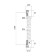 Shower hose IDDIS A5021115, stainless steel, 1.5 m