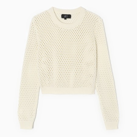 Jumper Women's Mist "Heart", p. M, milk-6