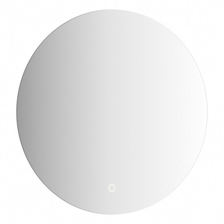 Mirror with Defesto LED lighting 12 W, 50x50 cm, sensory switch, warm white light