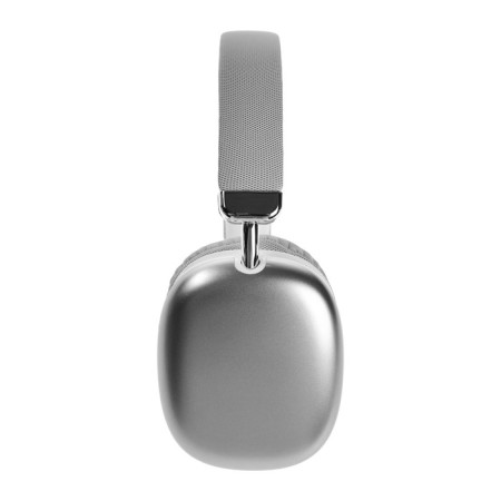 Wireless headphones RX-8 are full-sized, microphone, BT5.3, AUX, 400 Mach, silver-5