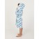 Children's robe with a hood, height 122 cm