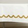 Golden thread tablecloth, 120x180 cm