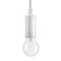 Bayerlux “Sarri” lamp E14 40W white 3x3x5.3-120 cm