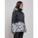 Ski jacket women's, size 50, black color