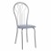 Vienna chair, silver metallic/metallic