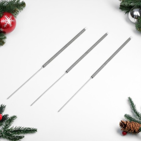 Bengal lights, 40 cm, 3 pieces, "New Year", 180 seconds-2