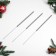 Bengal lights, 40 cm, 3 pieces, "New Year", 180 seconds