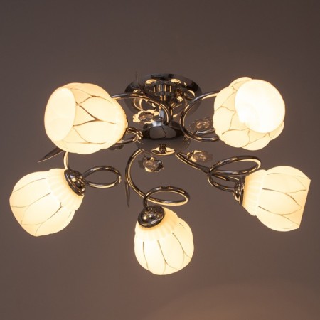 Viola chandelier 5x40W E27 Chrome Model: 2612379-2