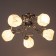 Viola chandelier 5x40W E27 Chrome Model: 2612379