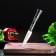 Koty Kitchen Samura Bamboo, for vegetables, blade 8 cm, steel hilt