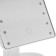 Luazon KZ-06 mirror, backlight, 26.5 x 16 x 12 cm, 16 diodes, sensory button, white