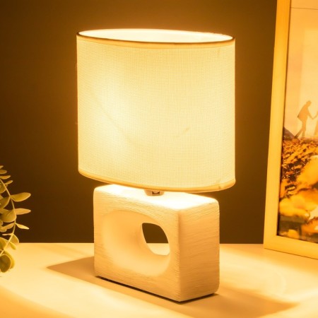 Michelle table lamp E27 40W white 12.5x20x27 cm Risalux-2