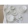 Porcelain plate Magistro line, d = 20.5 cm, white color
