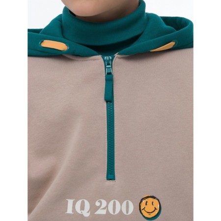 Hoody for the boy Pelican, height 116 cm, green color-8