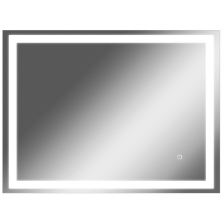 Domino London mirror, size 800x600 mm, with backlight