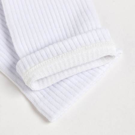 Socks, white color, size 23-25 ​​(37-40)-3
