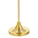 Flagste desktop with two flags 21 x 14 cm, circle 6.5 x 3.5 cm, 23 x 30 cm, gold