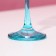 A set of glasses for champagne “turquoise”, glass, 210 ml, 6 pcs