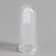 An animal brush brush, 5.5 x 2.5 cm, transparent container 7 x 4 cm