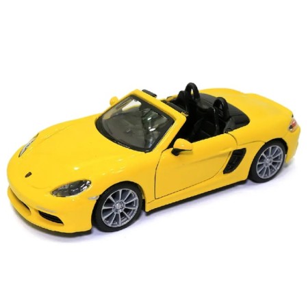 BBURAGO Porsche 718 BOXSTER, DIE-CAST, 1:32, Red color-1