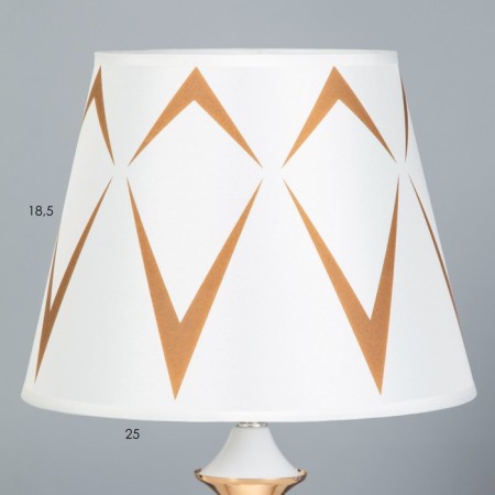 Highlight "Odilia" E27 40W white-gold 25x25x39 cm Risalux-3