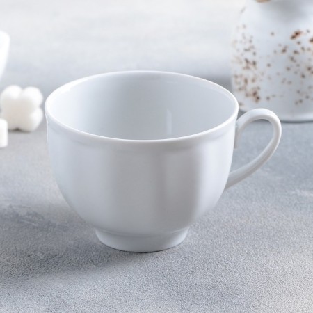 Porcelain -porcelain cup "Pomegranate", 250 ml, D = 9.2 cm