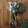 Panel wall "Elephant Head" 33x13x40 cm
