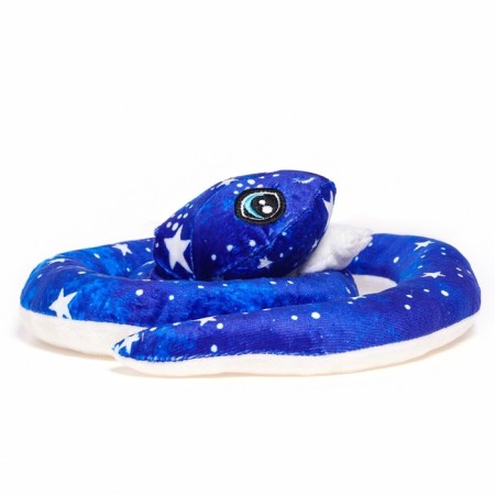 Soft toy "Snake", 20 cm, lunar, with a star-2