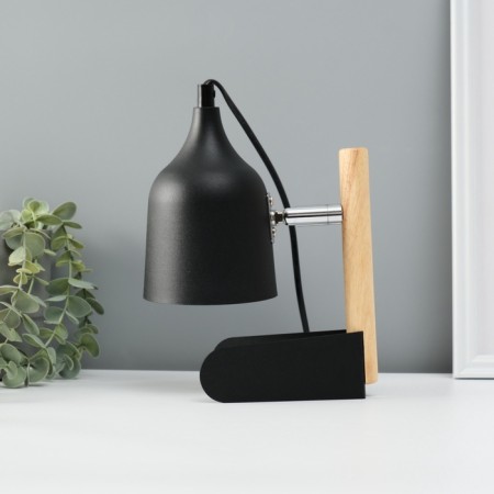 Table lamp "prestige" 1x40W E27 black 13x12x24cm-3