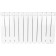 Aluminum radiator Stout Bravo, 500 x 80 mm, 12 sections, lower right connection