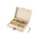 DIFT FROSO DEKO RBS12, wood, wooden box, shank 8 mm, 12 pcs