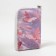 Children's wallet with a zipper, pink color