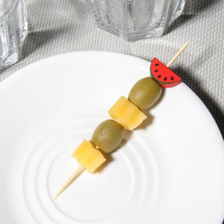 Skewers "Juicy watermelon", 12 cm, set 25 pcs-3