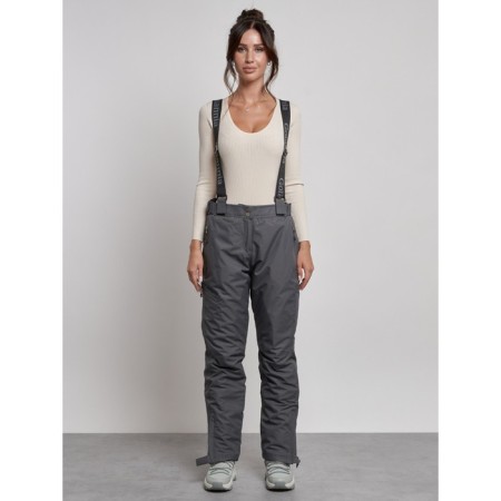 Semi -combinezone female ski insulated, size 44, gray color