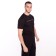 Male T -shirt with print "Futureahead", Black color, size 52