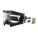 Cross-cross Ariete Primis Plus Nero-Mimeetic, black, transparent lenses, Antifog