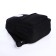 School backpack from textiles on lightning, 3 pockets, black color