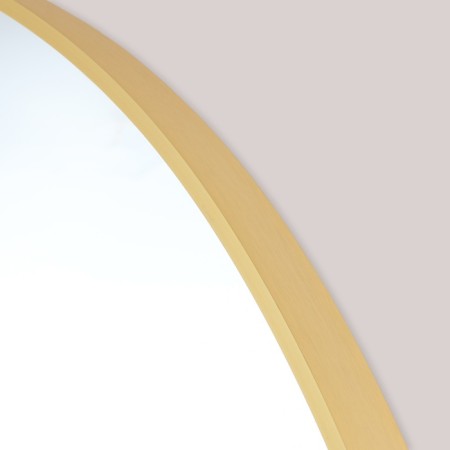 Mirror "matte gold", wall -mounted, 100 × 4 cm-1