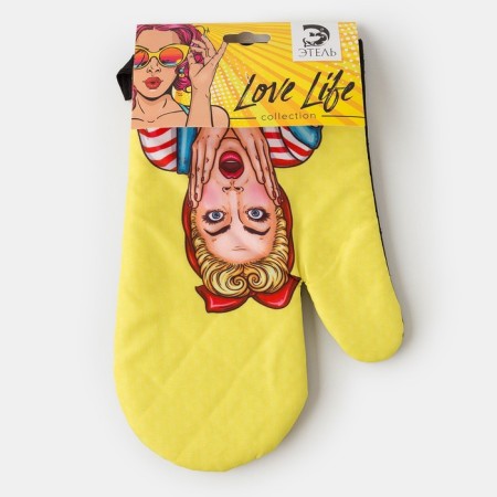 Mittens Etel Love Life "Bright" 26*16 cm, 100% p/e-3