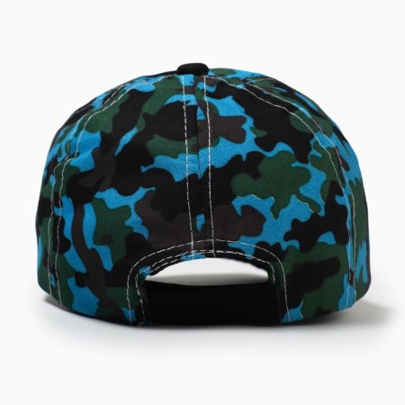 Ketka children's minku "camouflage" color green-blue, size 44-46-2
