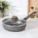 Sleeps ONYX, D = 22 cm, removable handle, glass cover, anti -stick coating, color gray color