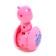 Developing toy musical unique "Bear Rororo", pink
