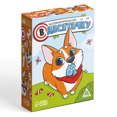 Board game at the Ten 'account, 80 cards, 6+-4