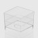 Plastic disposable form for cube buffet, 60 ml, 4.7 × 4.7 cm, transparent color