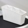 Organizer with partitions "Loft", 24.5 × 9.5 × 14 cm, white color
