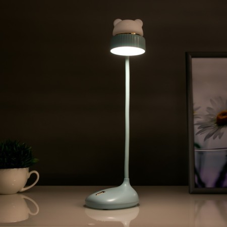 Sensory table lamp 16753/1 LED 2W 6000K USB AKB Blue 9x11x38 cm Risalux-6