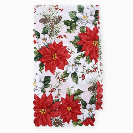 New Year. Dailers "Christmas flowers" 40x145cm, 100% p/e, 140g/m2-3