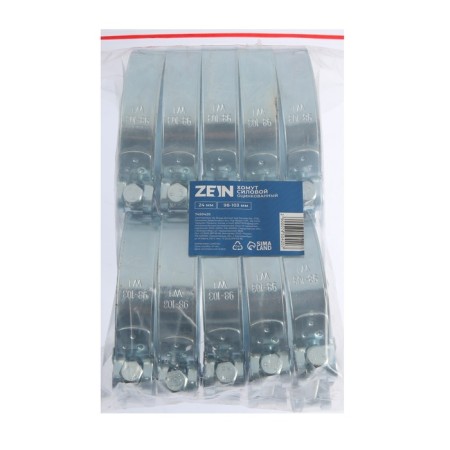 The clamp zein English, diameter 98-103 mm, width 24 mm, galvanized-9