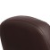 Armchair CH747 Eco-leather, brown 36-36