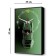 Carting clock is wall-mounted, interior "machine", smooth move, 1AA, 57 x 35 x 4 cm